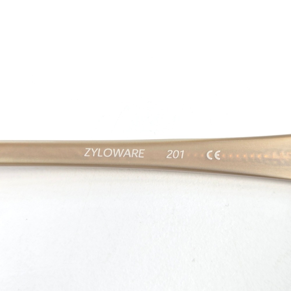 Zyloware Sophia Loren Eyeglasses‎ M169 Gold Tan Oval Metal Frames 50-17-140 - Picture 13 of 14